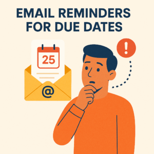 tcards online planning with email reminders for due dates